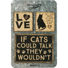All You Need Is Love And A Cat Magnet Set