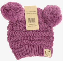 Load image into Gallery viewer, C.C. Beanie Baby Solid Double Pom