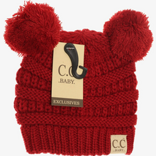 Load image into Gallery viewer, C.C. Beanie Baby Solid Double Pom