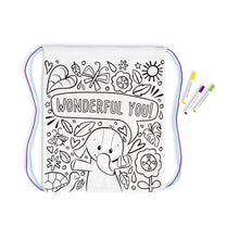 Load image into Gallery viewer, Color Me Drawstring Bag - Elephant