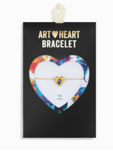 Load image into Gallery viewer, Art Heart Bracelet - Dog Mom