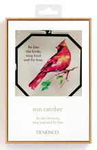 Load image into Gallery viewer, Spring Cardinal Suncatcher