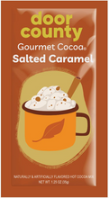Load image into Gallery viewer, Door County Salted Caramel Gourmet Hot Cocoa - One Mug Packet