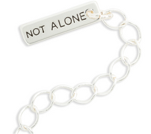 Load image into Gallery viewer, Morse Code Necklace - You're Not Alone