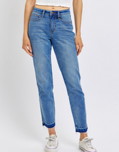 Load image into Gallery viewer, Judy Blue Denim Mid-Rise Rigid Magic Release Hem Boyfriend
