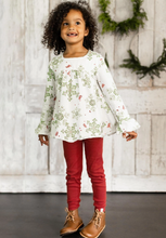 Load image into Gallery viewer, Holiday Snowflakes Organic Tunic & Pants Set
