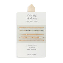 Load image into Gallery viewer, Bracelet Set of 5 - Rose Cloud Gold