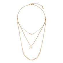 Load image into Gallery viewer, Beaded Prayer Necklace - Champagne