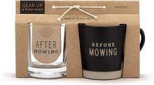 Load image into Gallery viewer, Mowing Mug and Rocks Glass Set