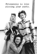 Load image into Gallery viewer, Friendship Is Like Greeting Card