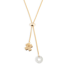 Load image into Gallery viewer, Lariat Charm Necklace - XOXO