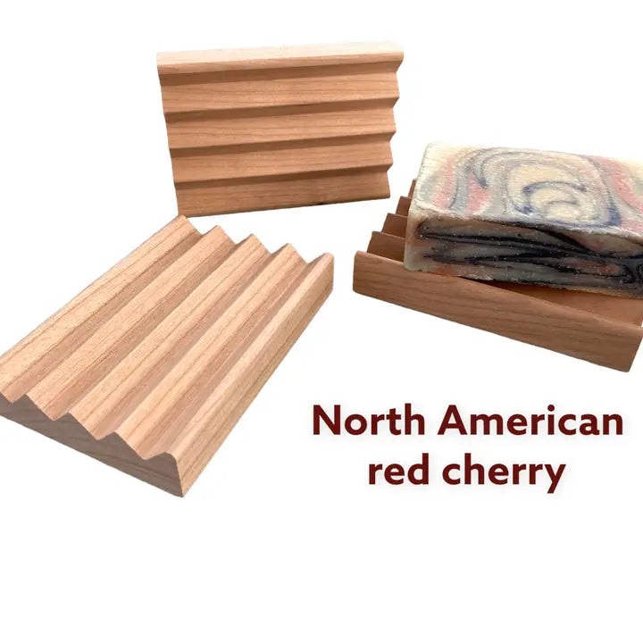 Wood Soap Saver - Cherry Wood