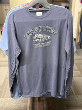 Load image into Gallery viewer, Frostburg Steam Engine Garment Dye Long Sleeve Tee
