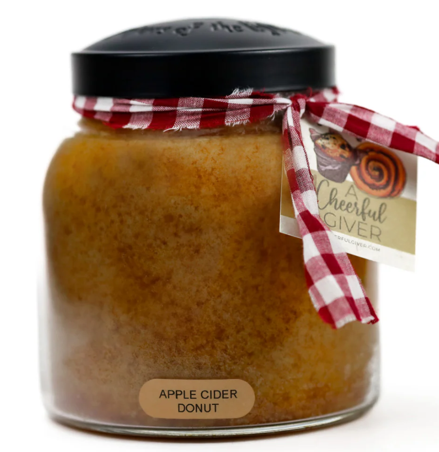 Apple Cider Donut Papa Jar Candle