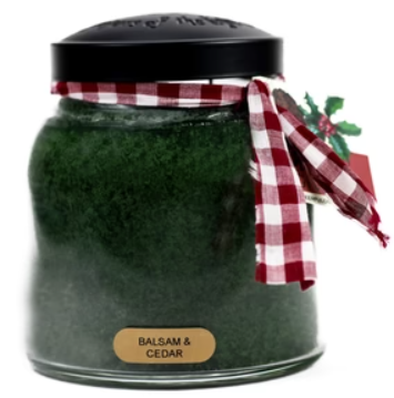 Balsam and Cedar Papa Jar Candle