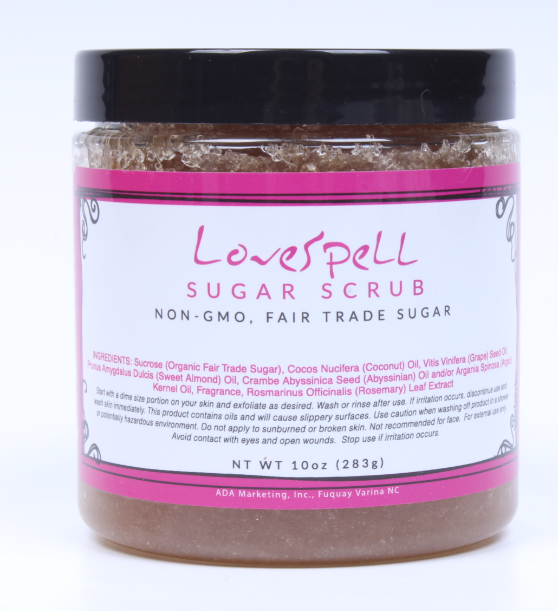 Lovespells Sugar Scrub with Organic Sugar
