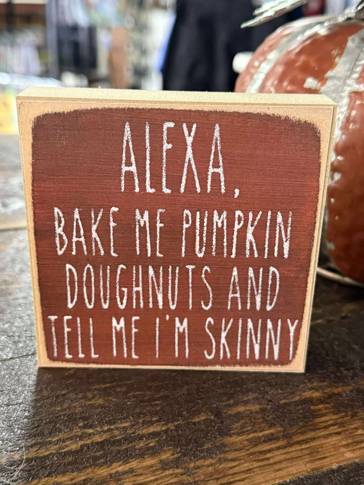 Alexa Block Sign