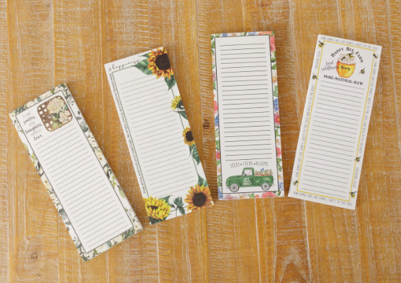 Magnetic Notepad - Spring Assorted
