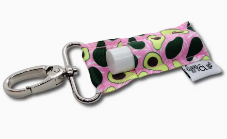 Avocados Lippyclip® Lip Balm Holder