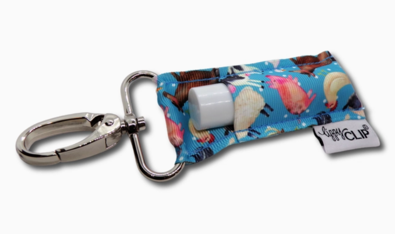Barnyard Animals Lippyclip® Lip Balm Holder