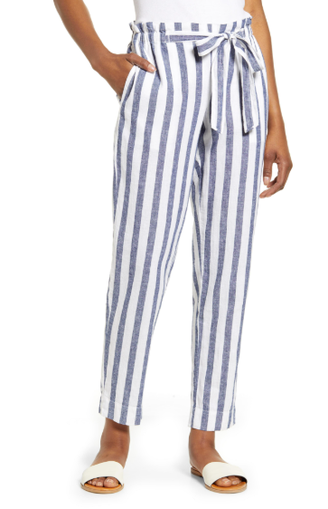 Giavanna Stripe Beach Pants | Bateau