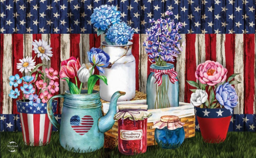 American Picnic Doormat