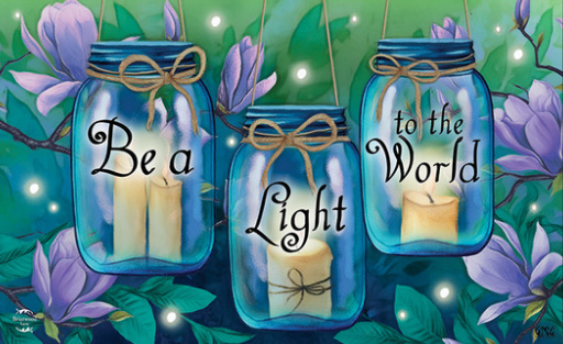 Be A Light To The World Doormat