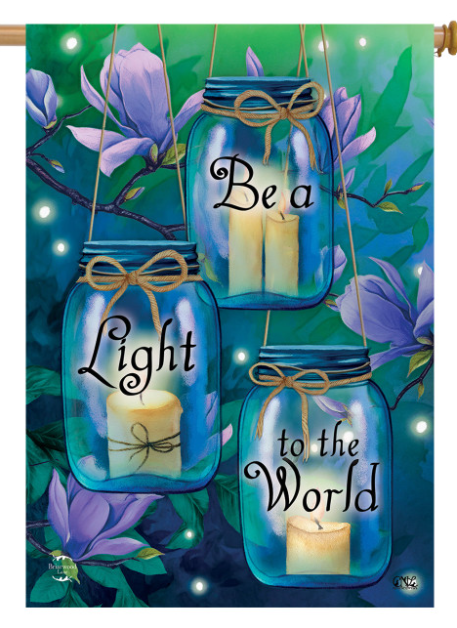 Be A Light To The World House Flag