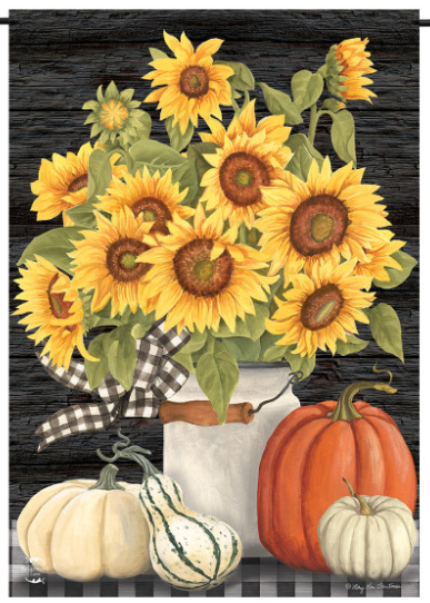 Fall's Glory Garden Flag