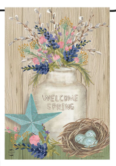 Gifts of Spring Garden Flag