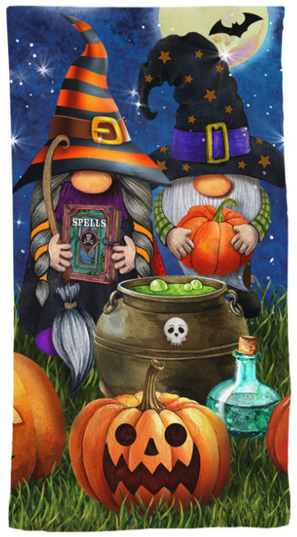 Halloween Gnomes Hand Towel