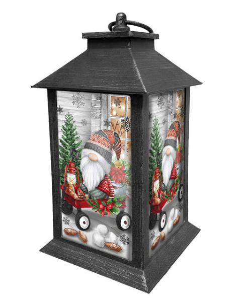 Wagon Gnome Lantern