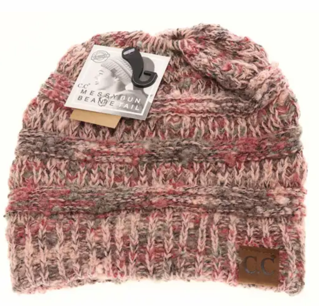 C.C. Beanie Confetti Beanie Tail | Rose Multi