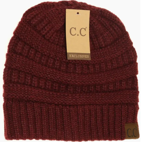 C.C Beanie Mixed Soft Yarn - Berry Mix