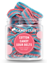 Load image into Gallery viewer, Cotton Candy Sour Belts Candy Club
