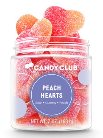 Peach Hearts Candy Club