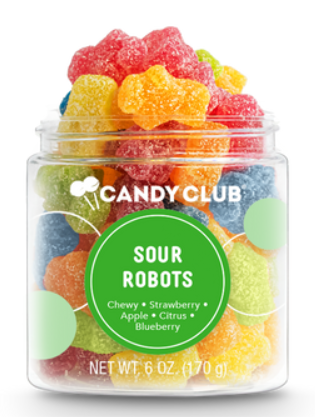 Sour Robots Candy Club