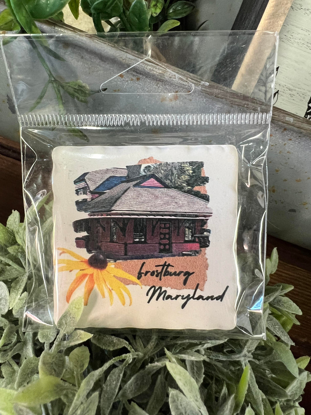Frostburg MD Depot Magnet