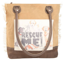 Load image into Gallery viewer, Rescue Me Two Tone Shoulder Bag
