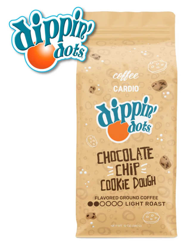 Dippin' Dots Chocolate Chip Cookie Dough Flavored Ground Coffee