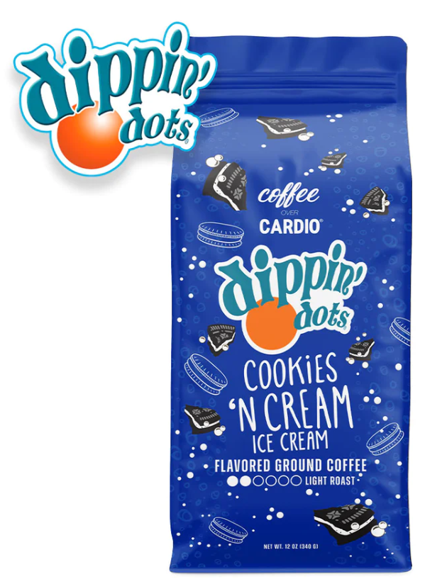 Dippin' Dots Cookies 'N Cream Flavored Ground Coffee