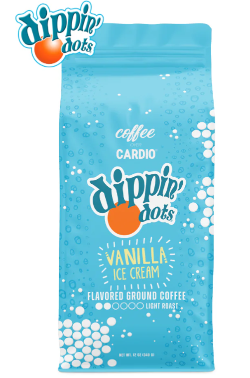 Dippin' Dots Vanilla Ice Cream Flavored Ground Coffee