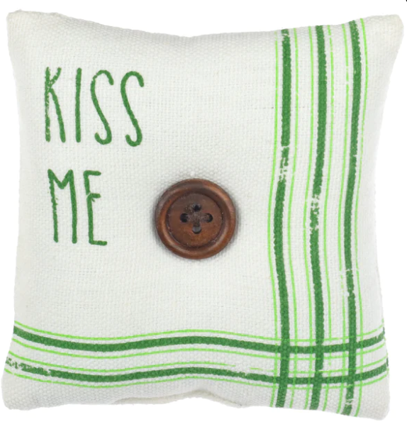 Kiss Me Irish Mini Pillow