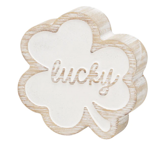 Lucky Carved Shamrock
