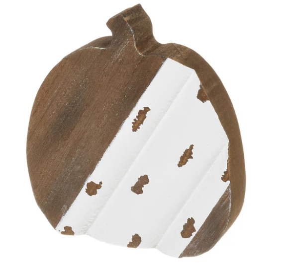 Medium Wood & Chippy Pumpkin