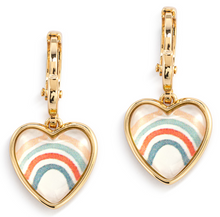 Load image into Gallery viewer, Art Heart Earrings | Dream Big
