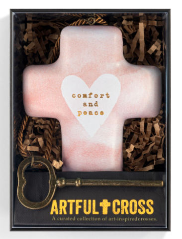 Comfort & Peace Artful Cross