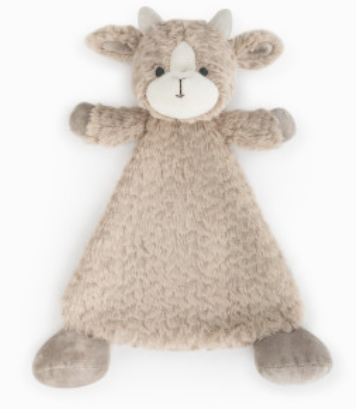 Gilda Goat Rattle Blankie