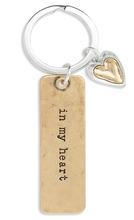Load image into Gallery viewer, Guardian Angel Key Ring - Heart
