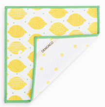 Load image into Gallery viewer, Lemons Absorbent 2-Sided Dishcloth
